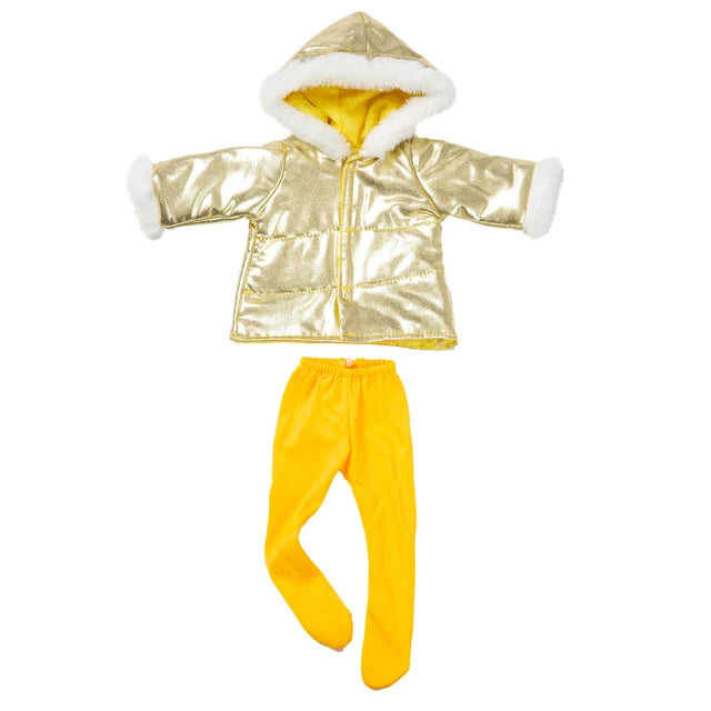 Jaqueta e Leggings Roupas de Boneca, Acessórios Boneca Reborn, Fit para 18 ", 43cm, Bebê Recém-Nascido