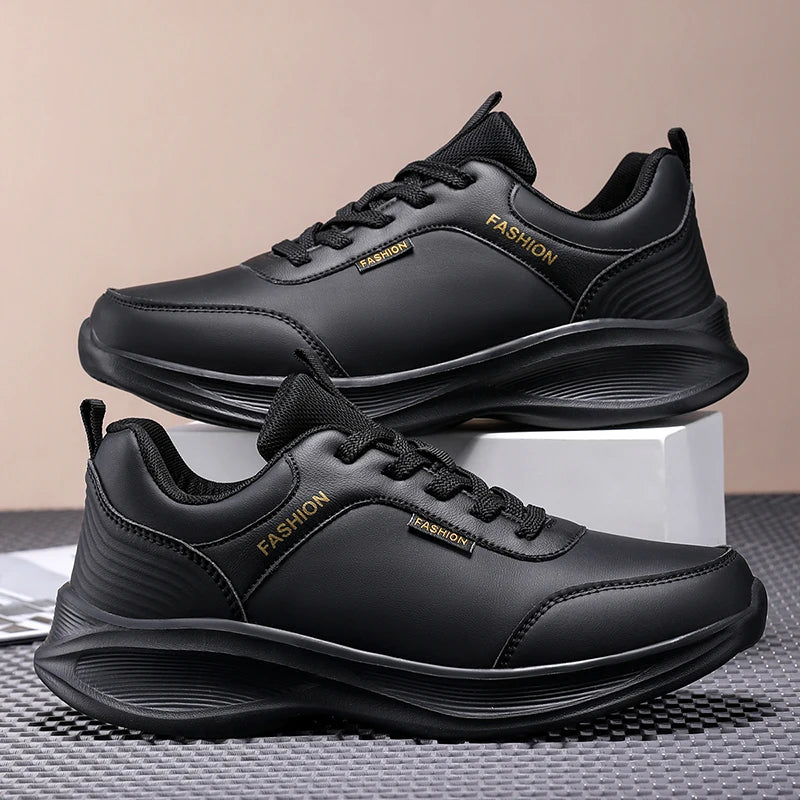 Autumn Light Men Sneakers Lace Up Casual Shoes For Men Cushioning Men Sport Shoes For Running Winter Waterproof Walking Shoes