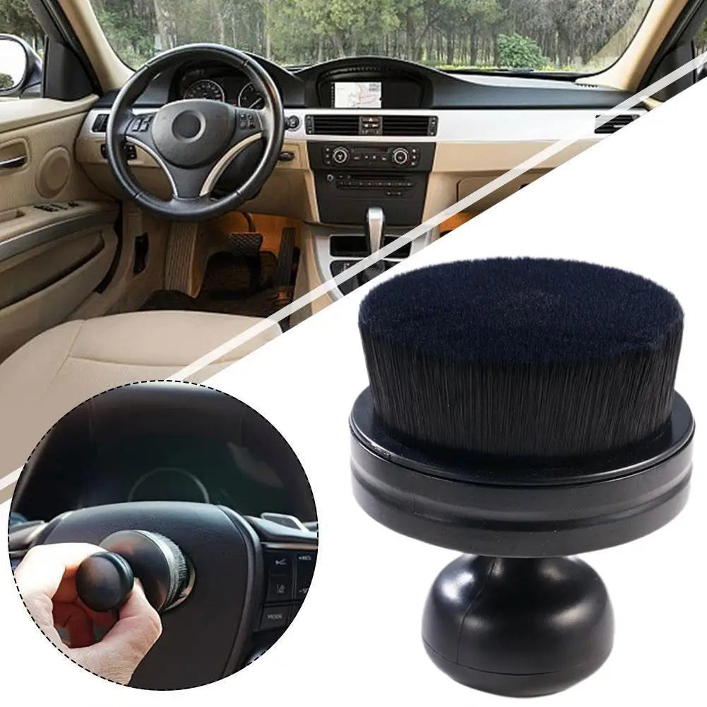 General auto Tire Slit Dust Brush High density microfiber portable car wash care applicator Styling automotive interior brush