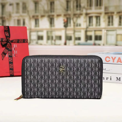 CH Premium Folding Printed Monogrammed Design High Quality Luxury Women's Handbags Square Wallet Classic Vintage Design Fashion