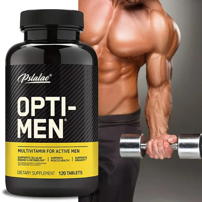 Opti-Men, Vitamin C, Zinc & Vitamins D, E, B12, for Immune Support Supplement, Men's Daily MultivitaminSupplement