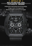 NAVIFORCE Luxury Brand Men's Sports Watch Quartz 24-Hour Chronograph Waterproof Male Wristwatches Date Display Clock Reloj Hombre