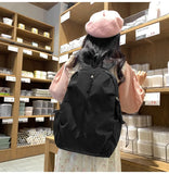 Large Capacity Schoolbag for Boys and Girls, High School and College Students, Simple Casual Sports Backpack, Fashion Travel Backpack
