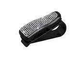 Car Sun Visor Sunglasses Clip Diamond Glasses Holder Eyeglasses Clips Card Ticket Holder Fastener Glasses Case Auto Accessories