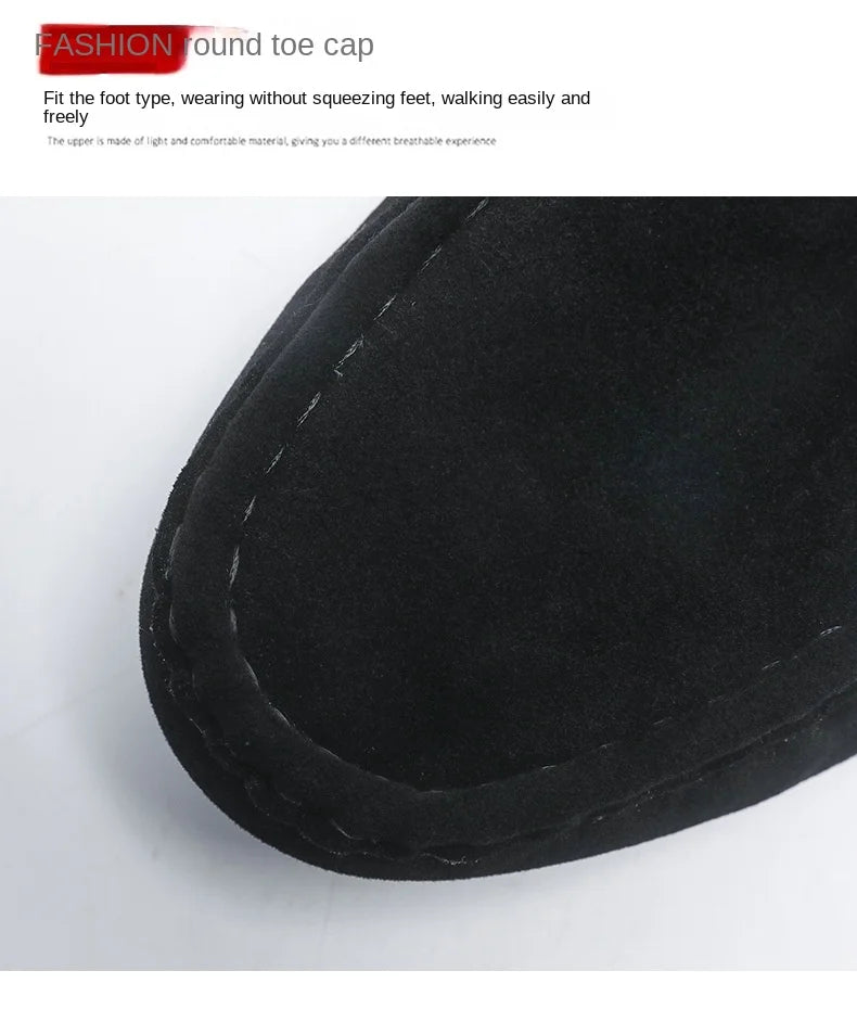 New Men's Loafers, Lightweight and Breathable Casual Shoes, Mens Flat Driving Shoes, Soft Sole Slip-on Business Shoes, Moccasins