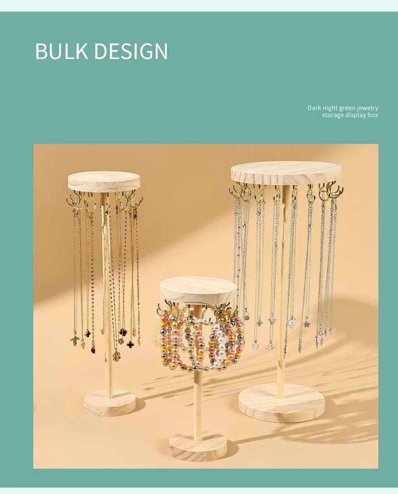 Jewelry Organizer Display Necklace Holder Necklace Hanger Jewelry Display Stand Necklaces Earrings Pendant Bracelets for