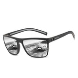 ZENOTTIC Polarized Sunglasses for Men Shades Lightweight TR90 Frame UV400 Protection Square Outdoor Travel Driving Sun Glasses