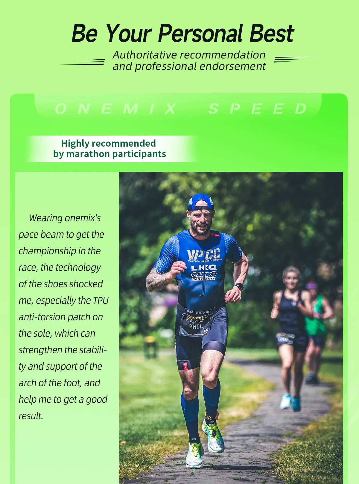 ONEMIX Trail Racing Running Shoes Cushion Breathable Mesh Stable Wearable Outdoor Carbon Plate Marathon Sport Training Sneakers