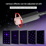 Car Roof Room Ceiling Decor Plug and Play Car Romantic LED Starry Sky Night Light 5V USB Powered Galaxy Star Projector Lamp