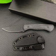 Outdoor Camping Jungle Adventure EDC Multifunctional Fixed Blade Knife, Wild Hunting Exploration 8Cr13Mov Blade G10 Handle Tool