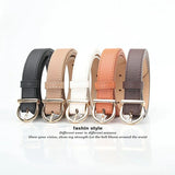 Women's Belt Fashion Pin Buckle Thin Belt Genuine Luxury Soft Belt Women With Cargo Pants Jeans Windproof Belt PU Leather Belt