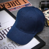 Solid Color Baseball Caps for Women Men Summer Sun Hats Adjustable Snapback Hats Unisex Street Hip Hop Hat Sun Visor Caps