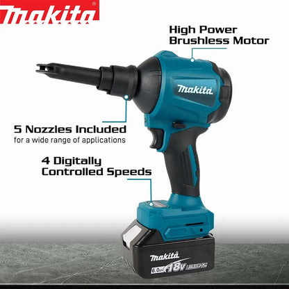 Makita Power Tools Makita 18v Tools DAS180 High-power Air Dust Removal Gun For Blowing Dust In Narrow Spaces Power Tools 2024