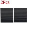 2pcs Self-adhesive Pleated Blackout Blinds Non-woven Folding Curtains For Kitchen Bathroom Balcony Shades Home Windows Decor