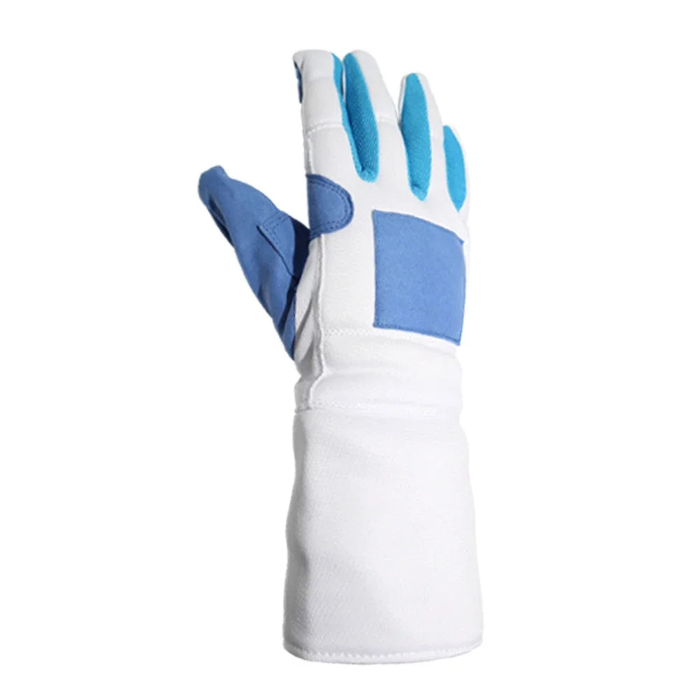 1pc Fencing Gloves Foil Non-slip Gloves For Training Competition Adult Children XXS-XXL Sports Team Accessories Protect Parts
