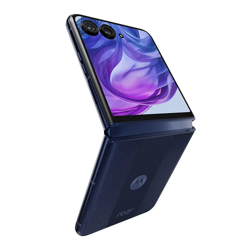 Motorola Moto Razr 50 Ultra 5G Foldable Phone Flip 6.9inch pOLED Display Snapdragon 8s Gen3 Wireless Charging Taiwan Version