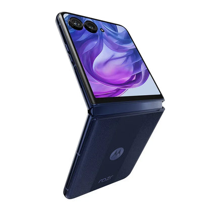 Motorola Moto Razr 50 Ultra 5G Foldable Phone Flip 6.9inch pOLED Display Snapdragon 8s Gen3 Wireless Charging Taiwan Version