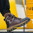 High Top Safety Shoes Men Steel Toe Work Shoes Men Women Work Safety Boots Anti Smash Safety Indestructible waterproof boots