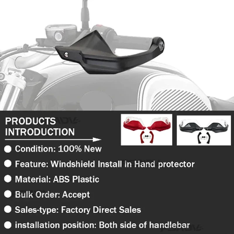 For BMW F800GS F700GS F800 GS F700 GS F 800GS 2013-2018 Motorcycle Handguard Shield Hand Guard Protector Windshield Accessories