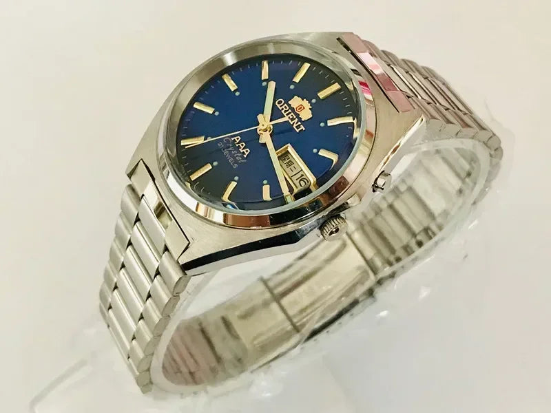 Double lion triple AAA automatic mechanical watch authentic stock double lion table double lion men's watch Oriental watch