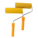 4/8inch Wall Paint Roller Brush Portable Sponge Painting Roller with Handle Roller Brush Paint Portable for Wall Painting Tool