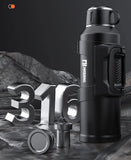 316 Stainless Steel Insulated Thermos Bottle, 1L, 2L, 3L, Outdoor Travel Coffee Mugs, Thermal Vacuum Water Bottle, Thermal Mug
