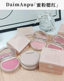 1PC Blush Makeup Palette Cute 7 Color Mineral Powder Blue Pink Rouge Long Lasting Natural Cheek Tint Waterproof Blusher Cosmetic
