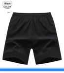 Summer Running Sports Shorts Men Breathable Beach Shorts Ice Silk Comfortable Elastic Waist Fitness Basketball Short Sportswear