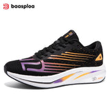 Baasploa Women's Professional Running Shoes Outdoor Carbon Plate Non-Slip Sports Shoes Female Casual Breathable Jogging Sneakers