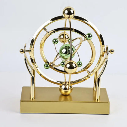 Rotating Magnetic Wobbler Earth Perpetual Motion Desktop Desktop Office Model Ornament Simple Usb Decor Decor Orb M1u8