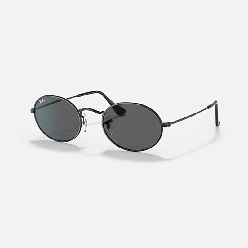 Ray-Ban Original Classic RB3547 Oval Flat Glass Lens Sunglasses in Box
