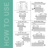 Fromthenon Mushroom Disc Hole Punch 2/4/11 Holes Puncher for A4 B5 A5 Discbound Letter Junior Notebook Planner Stationery