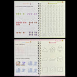 Sank Magic Practice Copybook Pen Preschools Kids Calligraphy English Verison Free Wiping Children Reusable Writing Book