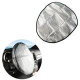 Universal Car Steering Wheel Sunshade Cover Foldable Shield Car Steering Wheel Reflective Interior Accessories Steering Covers