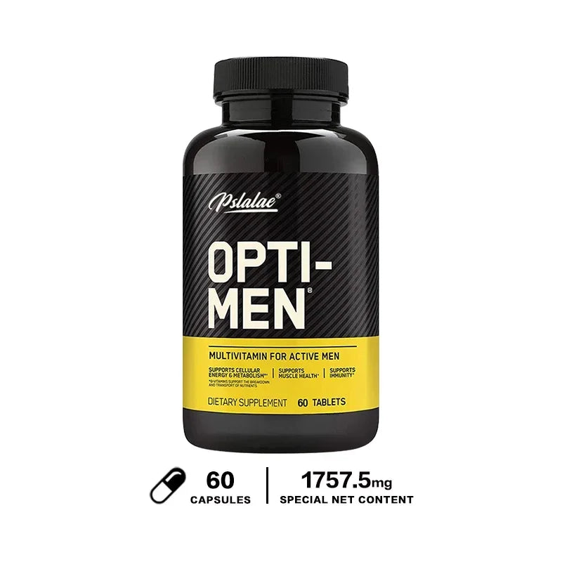Opti-Men, Vitamin C, Zinc & Vitamins D, E, B12, for Immune Support Supplement, Men's Daily MultivitaminSupplement