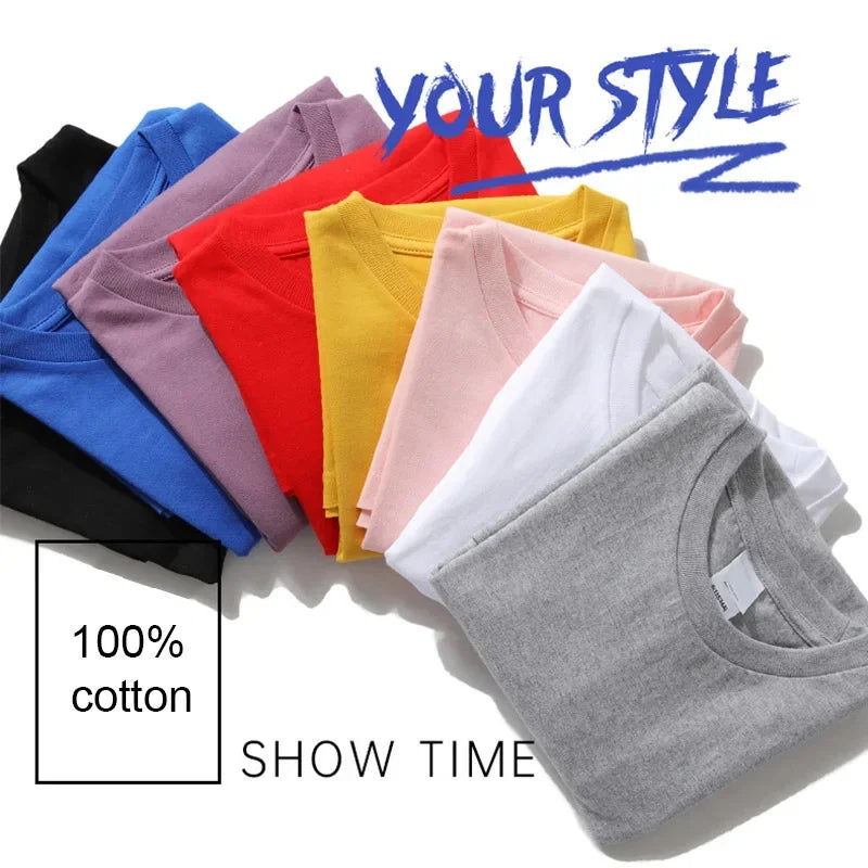 Summer Men's High Quality 100% Cotton Cool Funny Astronaut Print Casual Loose O-neck for Men T-shirt Male T-shirt Hip Hop Tee