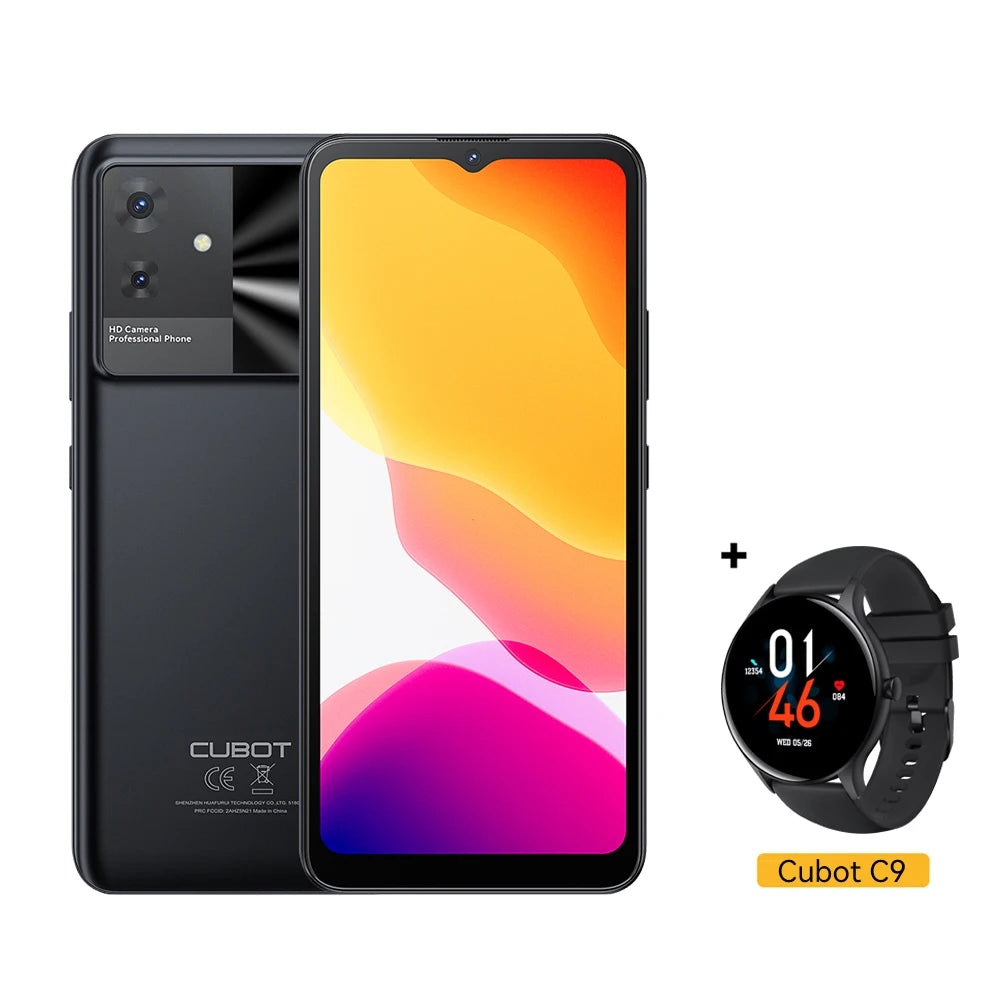 [World Premiere]Cubot Note 21 Smartphone 12GB+128GB 6.56"HD+Screen 90Hz Refresh Rate 5200mAh 50MP Rear Camera Smart Mobile Phone