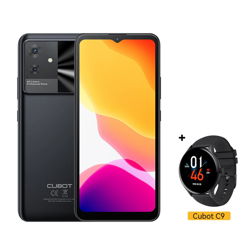 [Estreno mundial] Smartphone Cubot Note 21 de 12 GB + 128 GB, pantalla HD de 6,56", frecuencia de actualización de 90 Hz, batería de 5200 mAh, cámara trasera de 50 MP.
