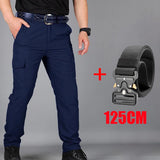 Men's Summer Tactical Cargo Pants Lightweight Casual Waterproof Trousers Casual Pants Wear-resisting Multi-pocket Outdoor Hiking