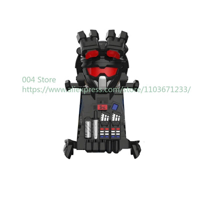 Military Special Forces Action Figure Building Blocks Ghillie Suit Weapons Sniper SWAT Ghost KSK Police Bandit Boy Toy Gift F029