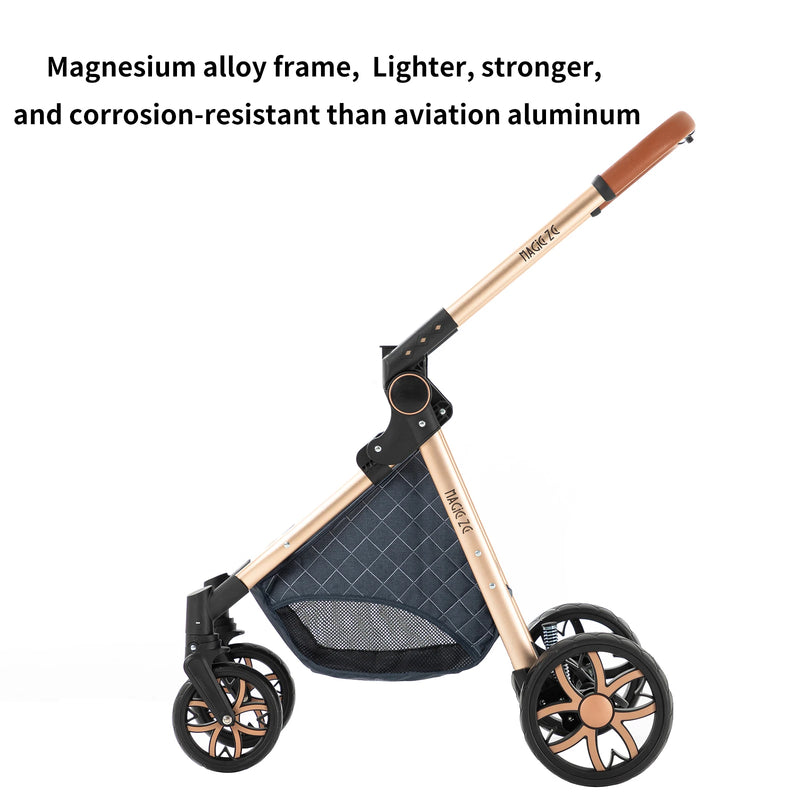 Baby Stroller Baby 3 in 1 Stroller Baby Lightweight Cars High Landscape Luxury Carriage for Newborn Travel Pram Portable Trolley