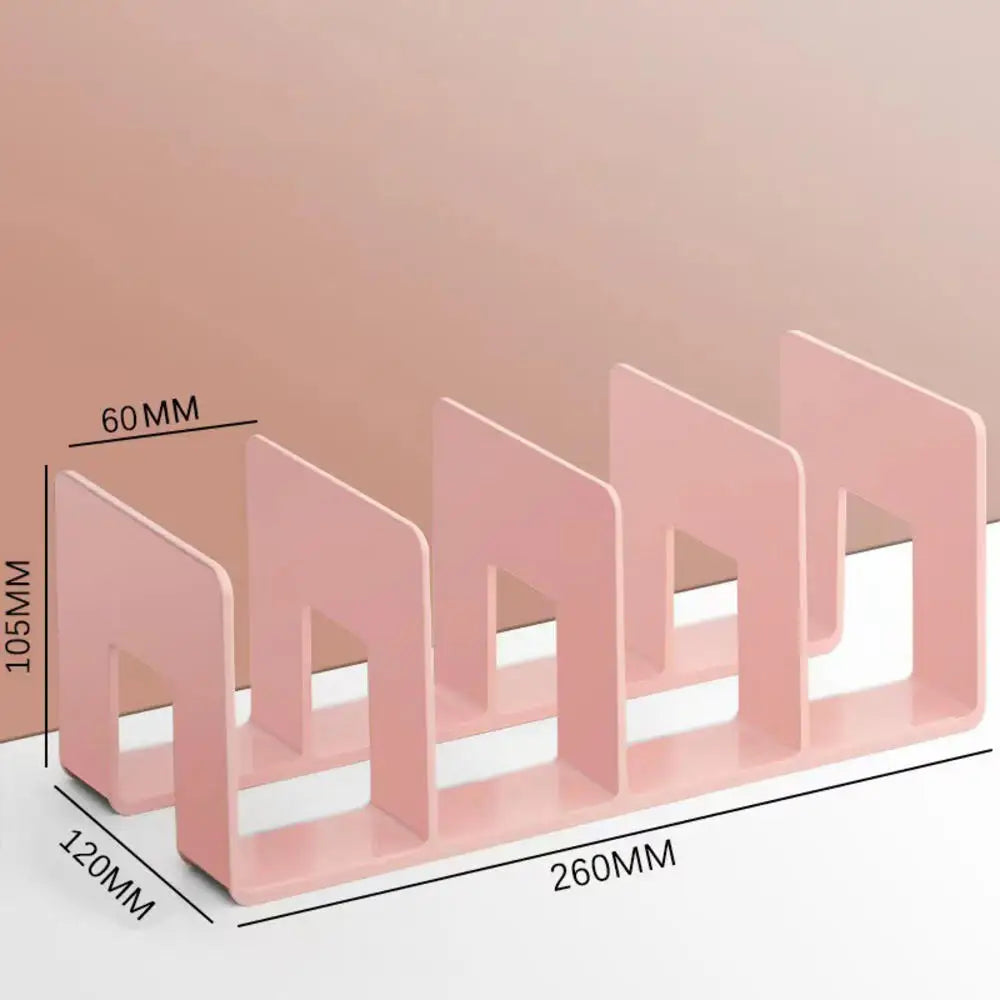 Multi-function Book Magazine Bookshelf Storage Bookends Stand Desk Organizer Holder for Books CD Files School Office Supplies