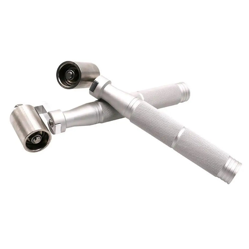 34/40mm Steel Flat Pressure Roller For Wallpaper Gaps DIY Wallpaper Seam Rolling Tool Paint Plate Hand Wheel Rollers X5G4