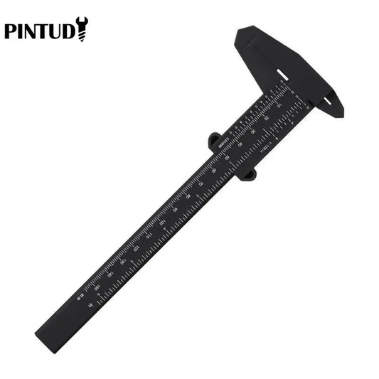 1PC Plástico Vernier Caliper Display Digital Caliper Mini Text Play Caliper Estudante Vernier Régua 0 a 150mm Ferramenta De Medição