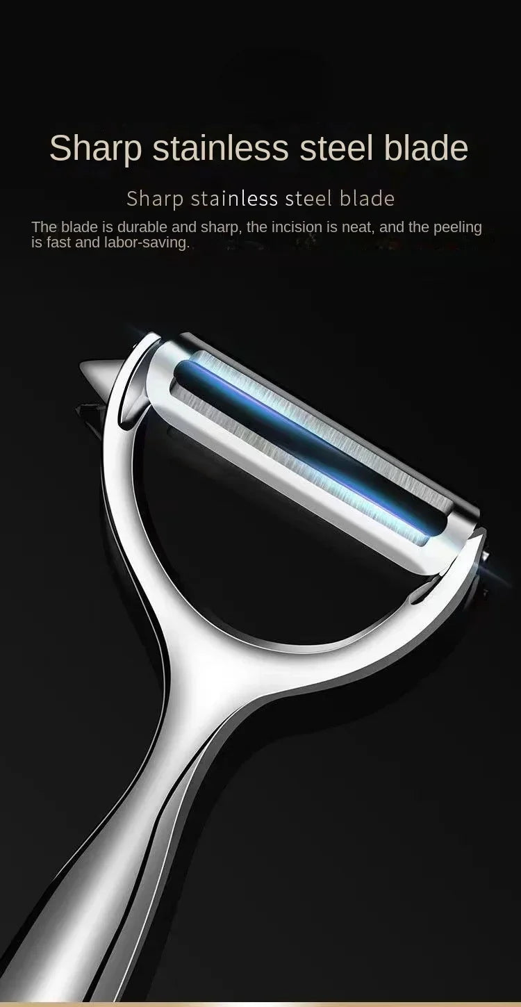 Vegetable Peeler Potato Carrot Peelers Stainless Steel Peeler with Ergonomic Non-Slip Handle & Sharp Blade Kitchen Tools