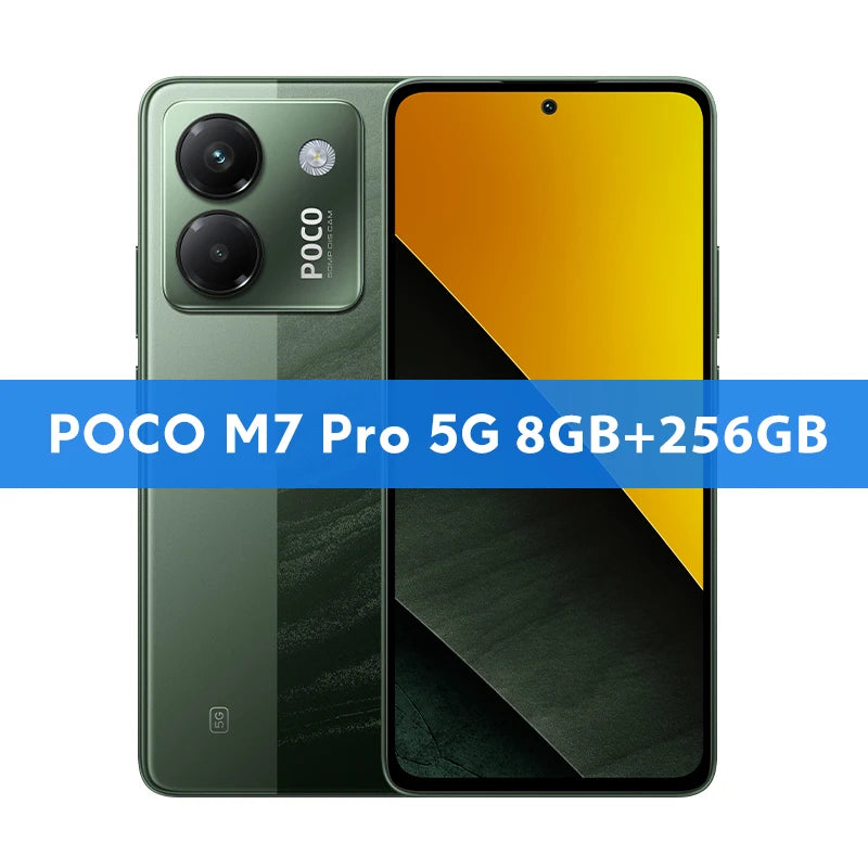 Global Version POCO M7 Pro 50MP Camera MTK Dimensity 7025-Ultra 120Hz FHD+ Eye-care AMOLED Display NFC 5110mAh Battery