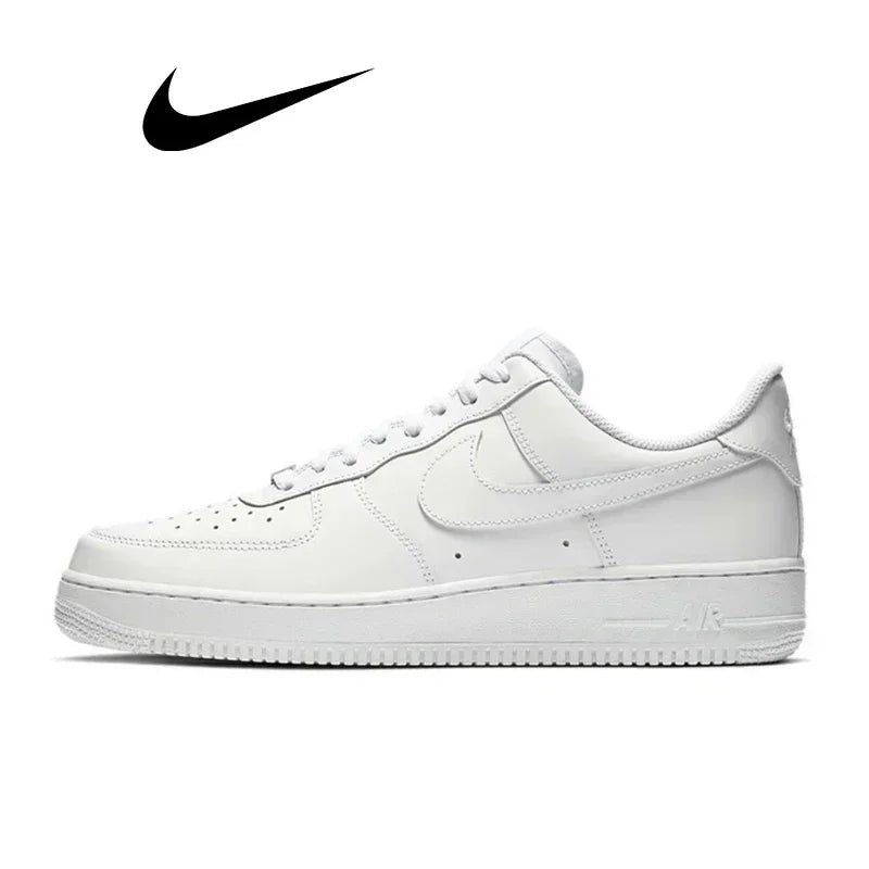 NIke Air Force 1 07 Bits For Men And Women, Embarkation , Classics, All White, Casual Sneakers, Af 1 Sports Zelongmulti Role Boa
