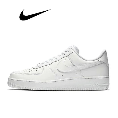 NIke Air Force 1 07 Bits For Men And Women, Embarkation , Classics, All White, Casual Sneakers, Af 1 Sports Zelongmulti Role Boa
