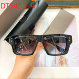 Original Factory DT GRANDMASTER-EIGHT DTS458-A With Brand Box Top Quality UV400 Gradient Driving Anti-Glare Men Women Sunglasses