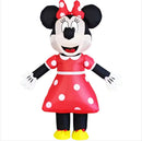 Disney Mickey Minnie Mouse Inflatable Costume Cosplay Anmine Blue Lilo & Stitch Role Play Blow Up Deluxe Halloween Carnival Prop